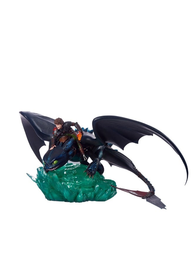 Toothless & Hiccup Statuette
