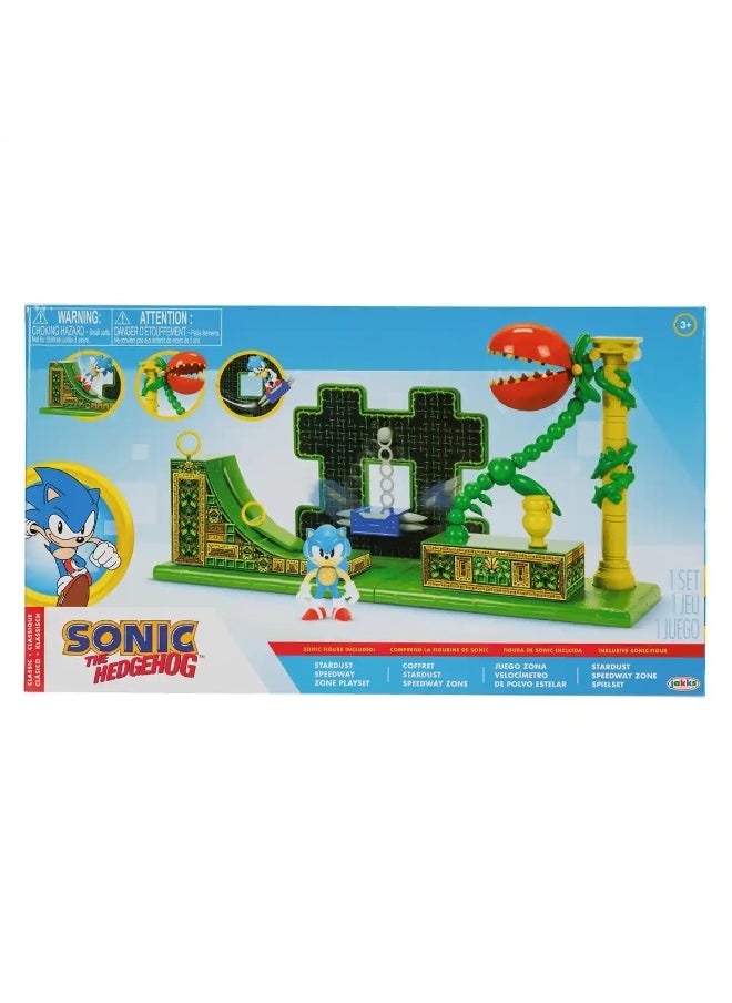 Sonic the Hedgehog Stardust Speedway Action Figure Playset