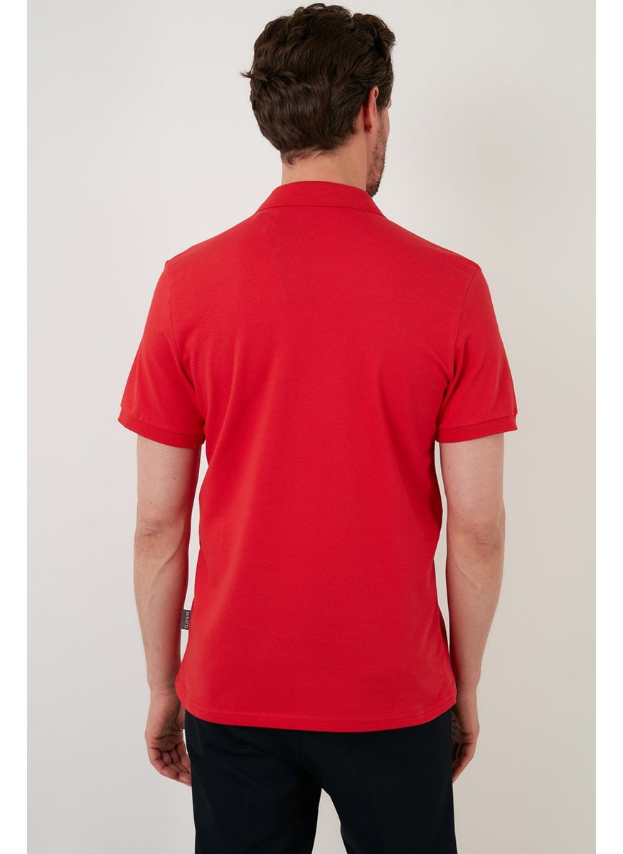 Slim Fit Cotton Polo T Shirt Men's Polo 5902141
