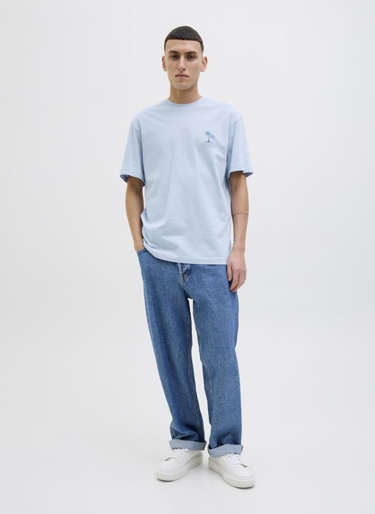 JJSUMMER VIBES TEE SS CREW NECK