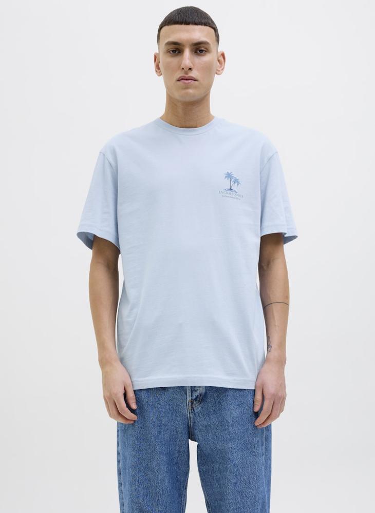 JJSUMMER VIBES TEE SS CREW NECK