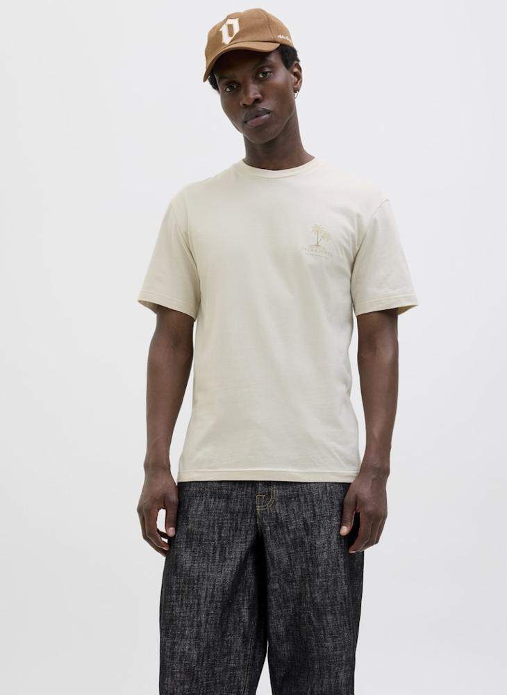JJSUMMER VIBES TEE SS CREW NECK