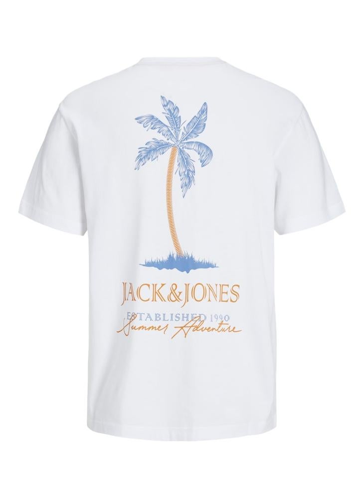 JJSUMMER VIBES TEE SS CREW NECK