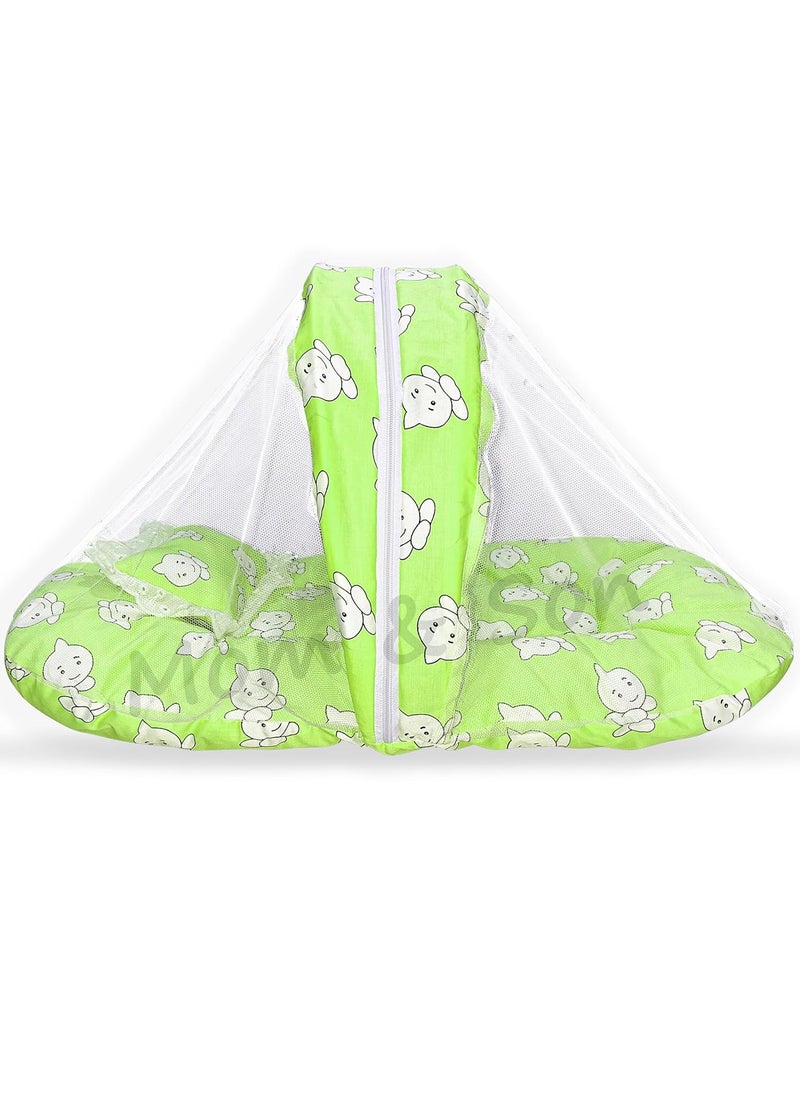 MOM SON New Born Baby Mosquito Net Sleeping Bag Combo Gift Set for 06 Months