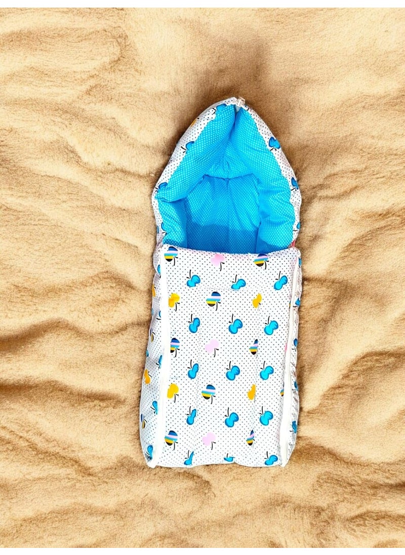 Baby Sleeping Bag with Bee Print Baby Carrier Newborn to Toddler I Wrap Carrier I Toddler Sleep Sack for Infant I Bag for Babies and Toddlers I 0 Months to 6 Months