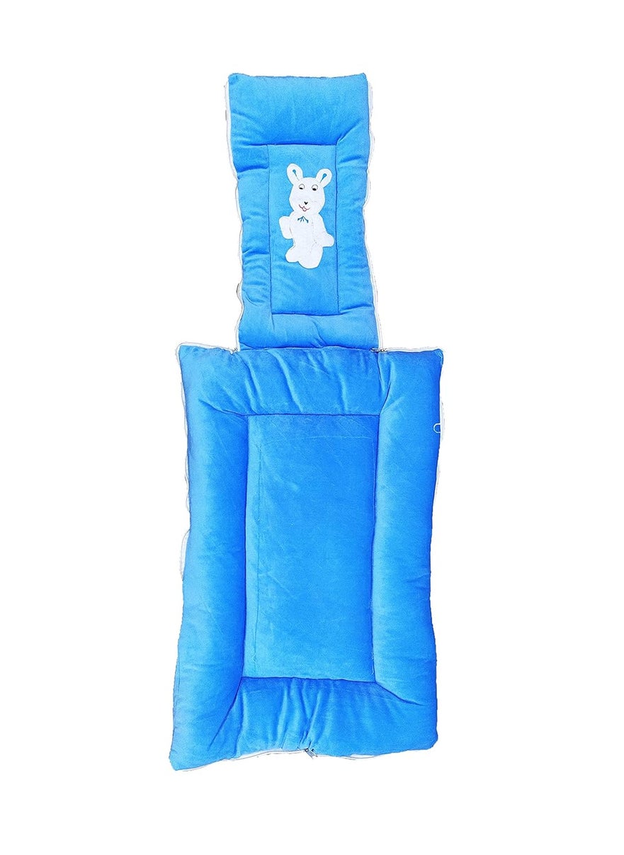 MOM SON 2 in 1 Babys Sleeping and Carry Bag 06 Months Sky Blue