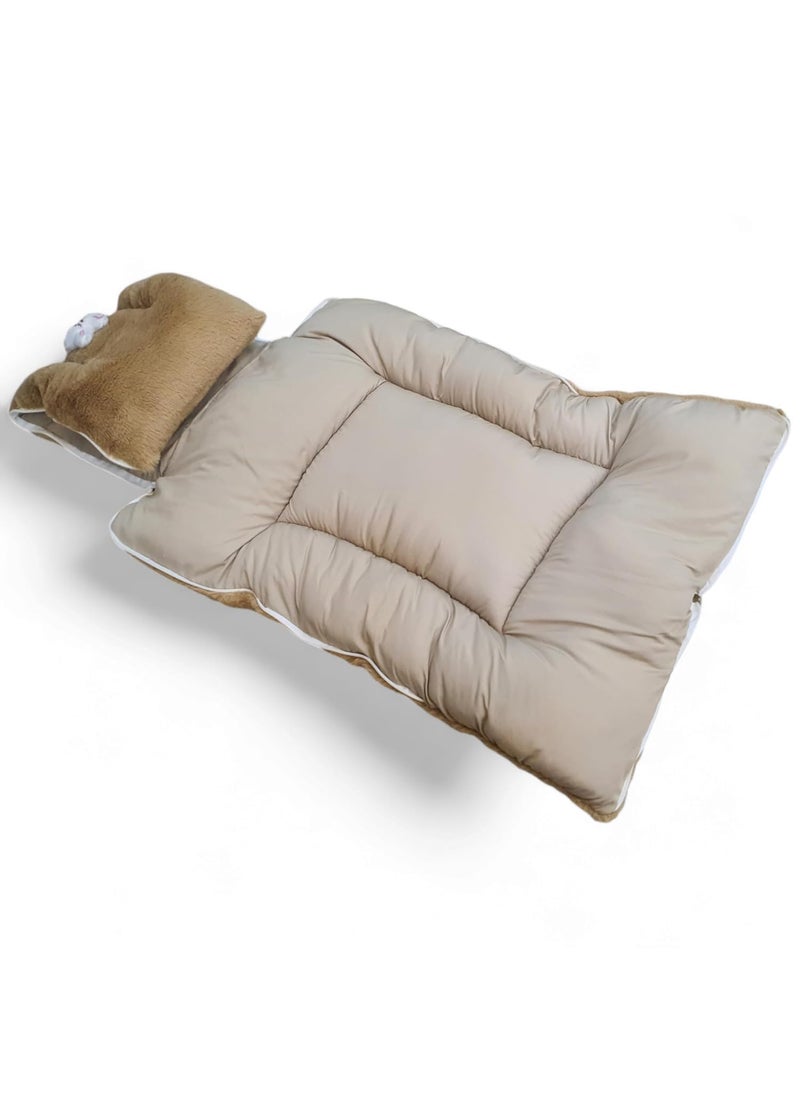 FinchGold Baby Sleeping Carry Bag Bedcum for 012 Months Coffee