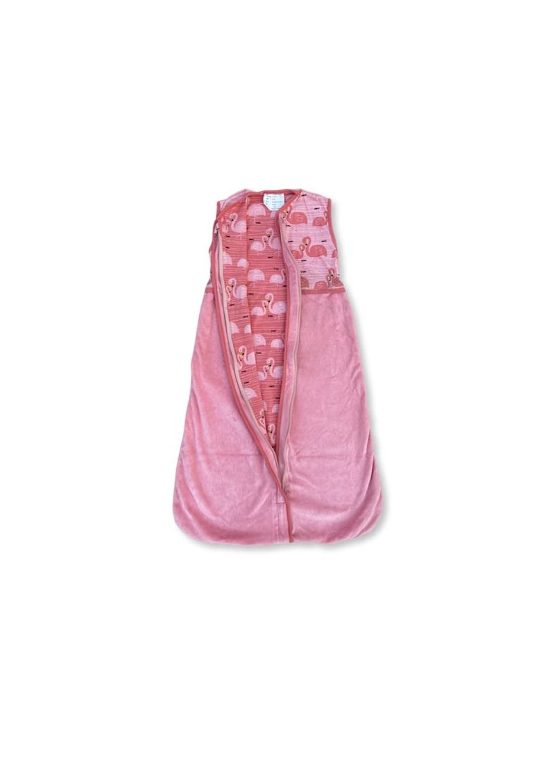 DREAMWEAVERS Baby Foldable Safety Bag Sleeping Bag for Babies Pink Size35inch x 18inch
