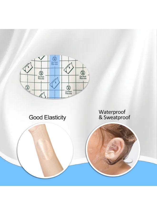 EELHOE waterproof earplugs are essential for protecting ears from water during bathing, hair washing, and swimming. 30-piece baby earplug protection stickers