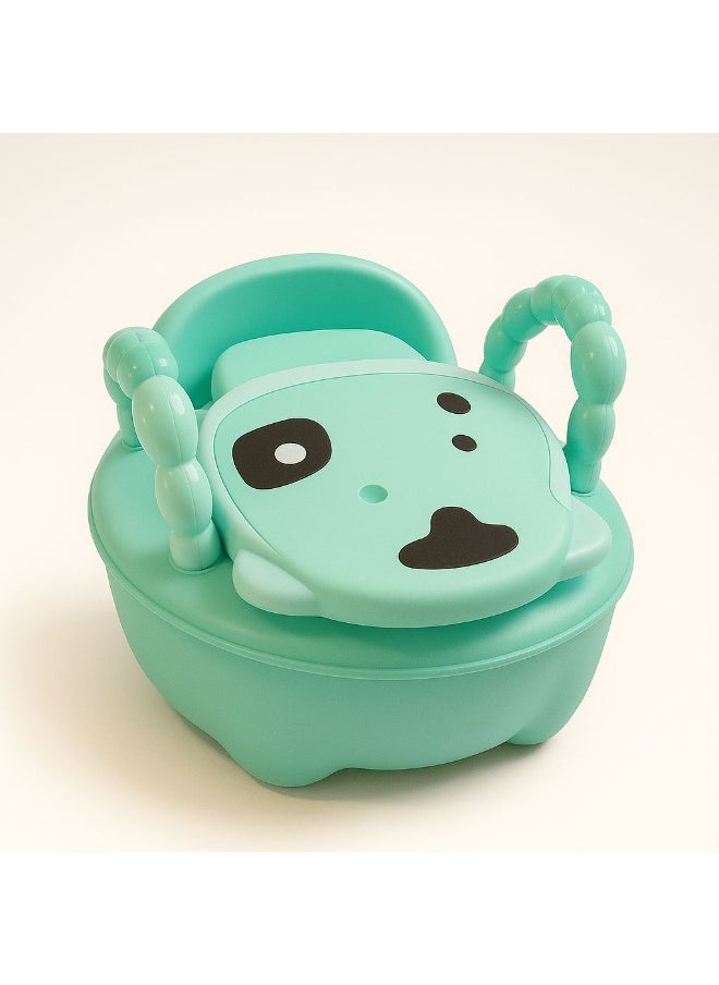 Baby Potty Training Seat with Handles – Toddler Potty Chair with High Back Support & Removable Pot