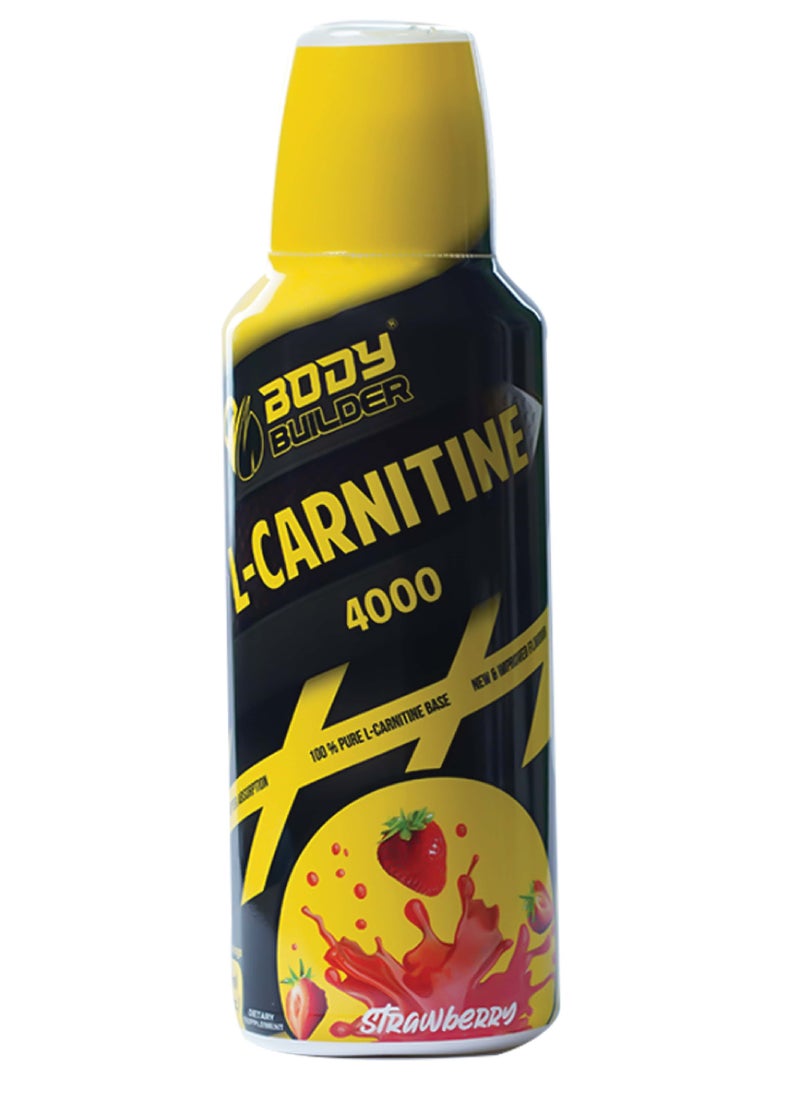 L Carnitine 4000 Strawberry 500ml -25 Servings