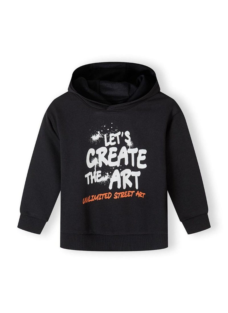 Boys Cotton Hoodie And Joggers Set