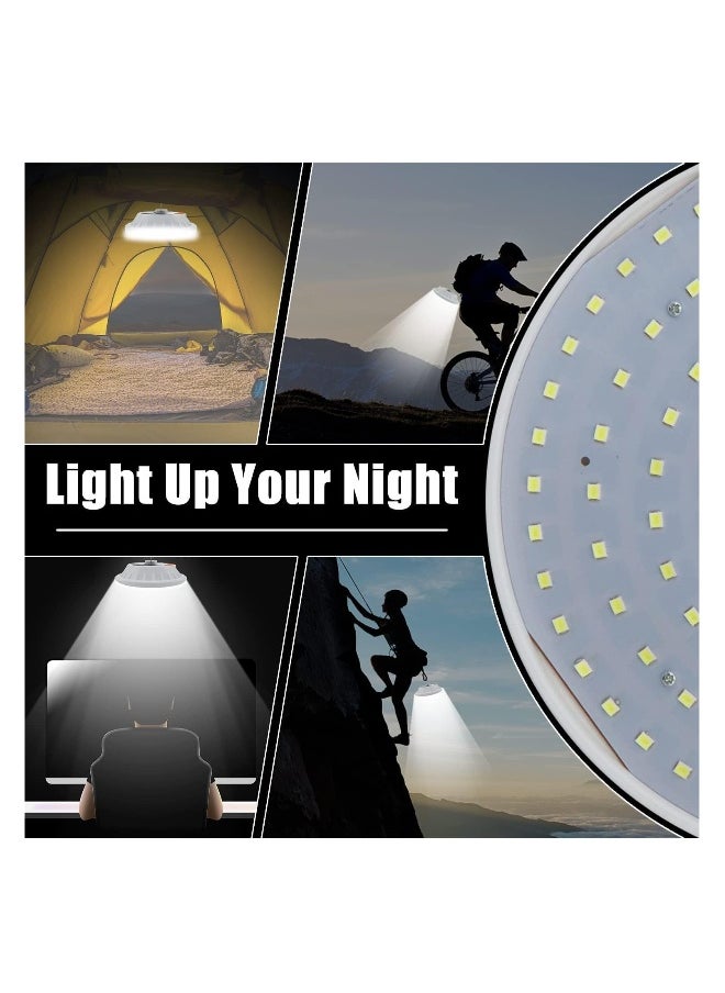LED Solar Camping Lantern Portable Waterproof Solar USB Rechargeable with Remote Control Power Bank Flashlight Survival Kits for Indoor Outdoor Home Emergency Light Power Outages Hiking
