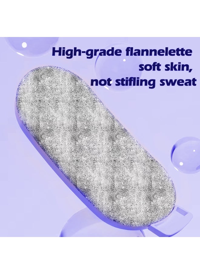 Cordless Heating Pad for Cramps & Back Pain Relief – Rechargeable Wearable Heat Belt with 3 Heat Levels, 4 Vibration Modes & Adjustable Strap for Women’s Menstrual Comfort (Blue)