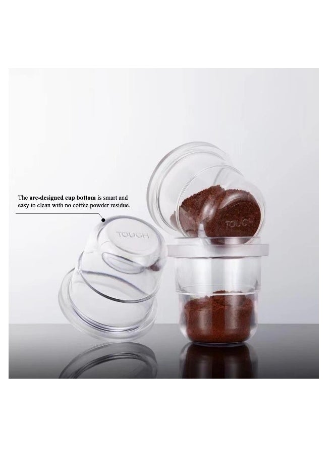 58mm Coffee Products Dosing Cup, SYOSI, Espresso Dosing Cup, Espresso Machine Accessories, Compatible With 58mm Portafilters