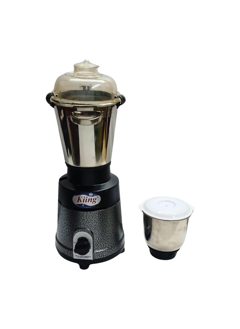 KIING 1300 Watt Commercial Mixer Grinder with 2 jars in metal body for hotel and restaurants