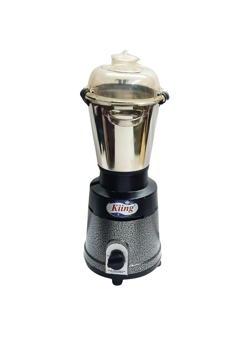 KIING 1300 Watt Commercial Mixer Grinder with 2 jars in metal body for hotel and restaurants