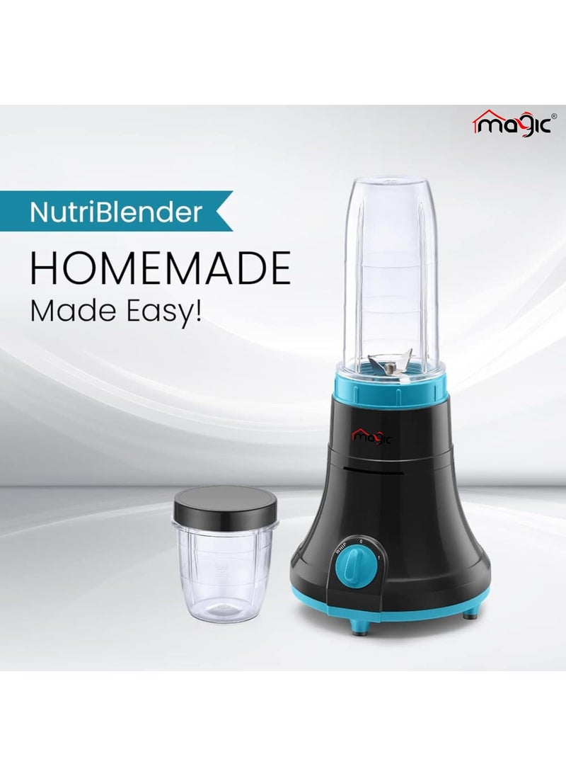 Magic Smart Mixer Grinder Vet Dry Grinder 400 W Nutri Blender Machine With 2 Jar Smoothie Maker Juicer Maker Machine 1 Year Warranty