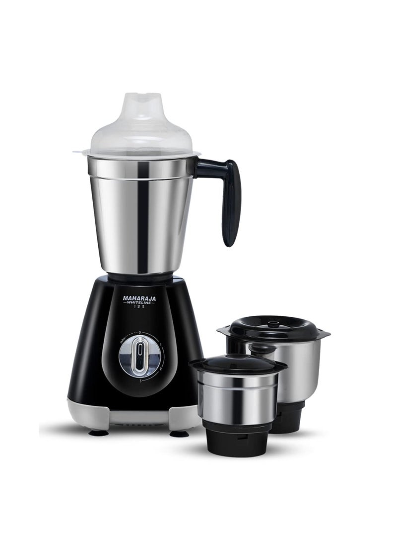 MAHARAJA mg 123 550W Mixer Grinder Black