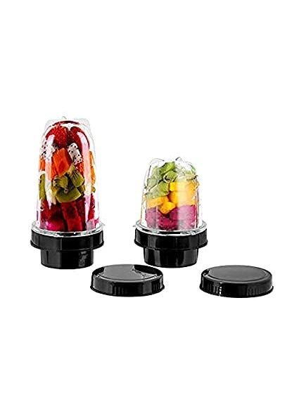 Polycad 750watts PST Mixer Grinder with 2 Bullet Jars 350ml and 530ml Black Color MA23170