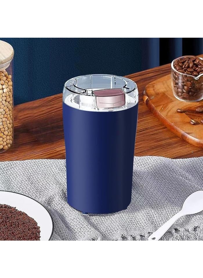 BHARAT EXPORTS Mini Mixer Small Blander Powerful Mini Grinder Electric Coffee Bean Grinder Machine Portable Grinder for Home and Office