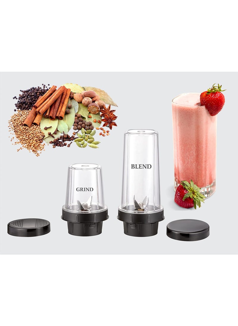 MIXER GRINDER NUTRI 500WATTS BRAND WONDER STARSTAINLESS BLADES UNBREAKABLE POLYCARBONATE JARS600300ML CAPACITYPULSE FUNCTIONQUICK GRINDINGWARRANTY 1YEARS
