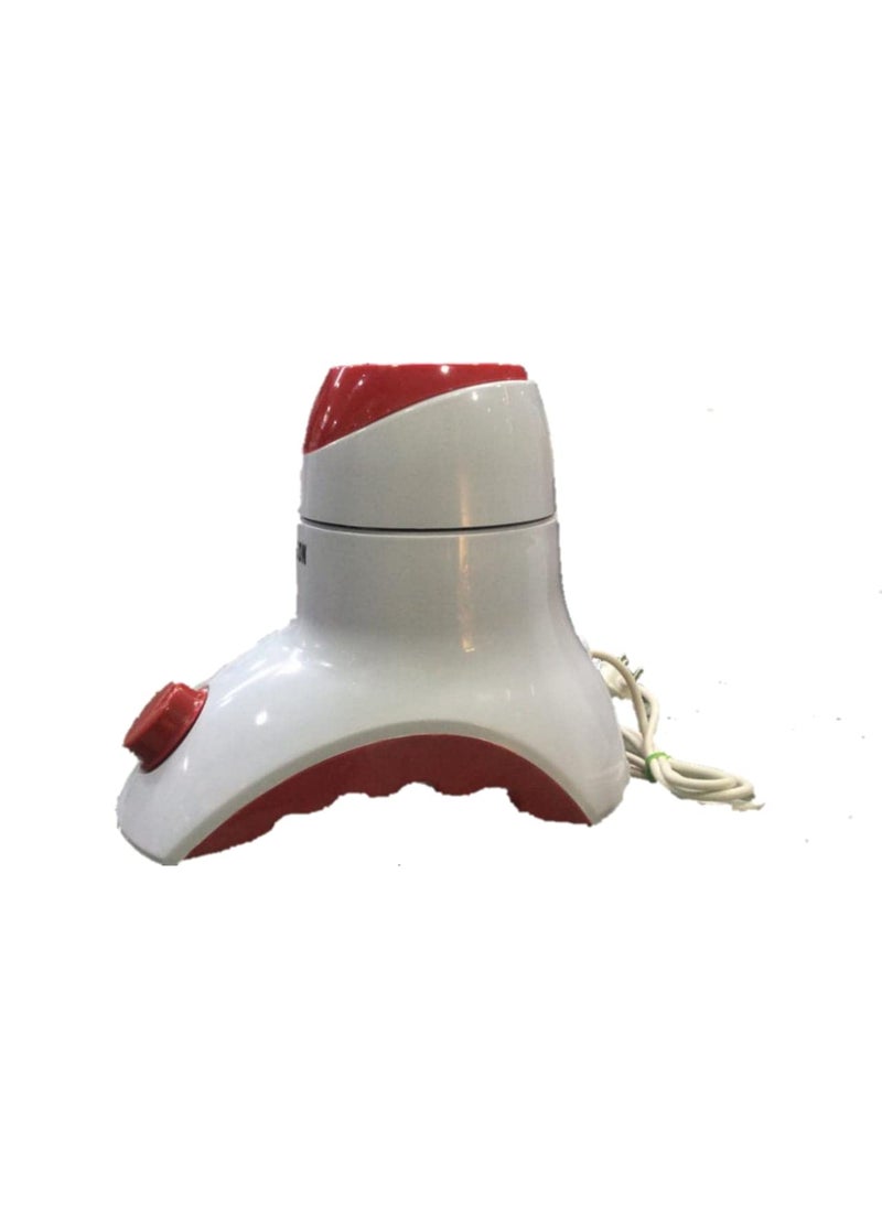 LECON Mini Jumbo 550 Watts Three Speed Copper Motor With Incher Mixer Grinder TWO YEAR WARRANTY Three Jar White Red