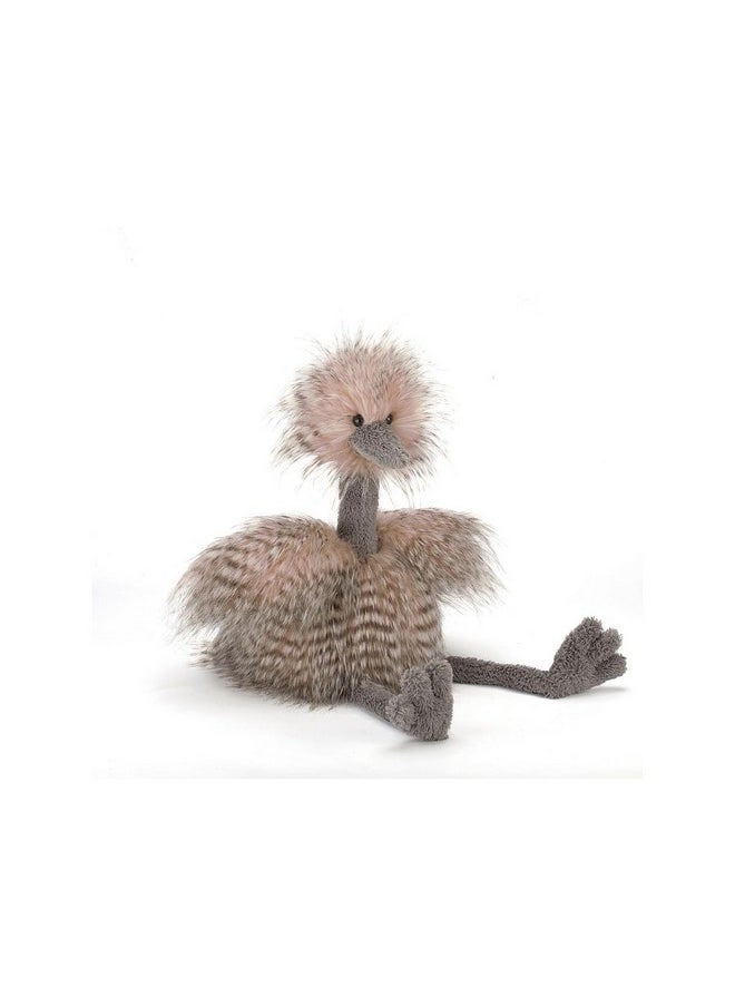 Jellycat Mad Pet Odette Ostrich Stuffed Animal, 17 inches | Bird Plush Toy | Classic Children's Gift