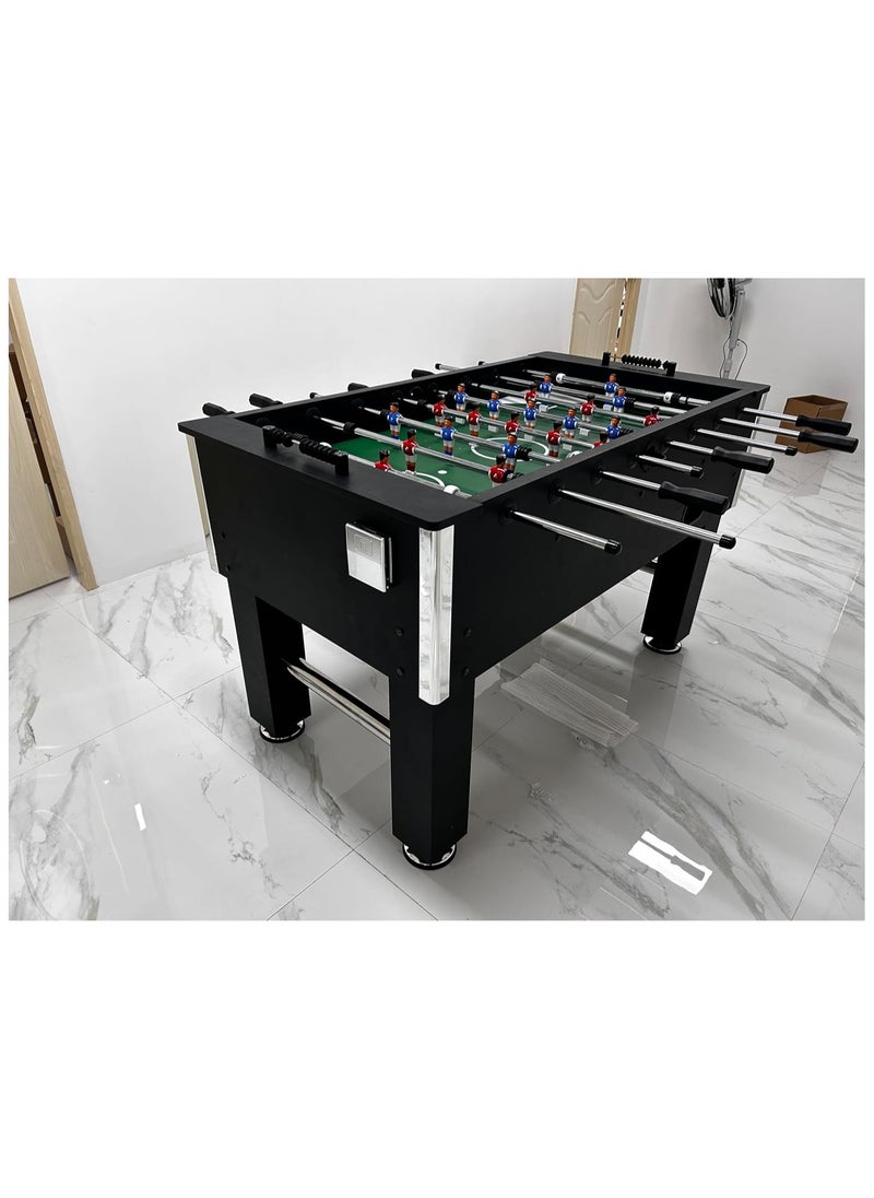 Two person table Football table smart scorer Adult children competitive entertainment free game football set