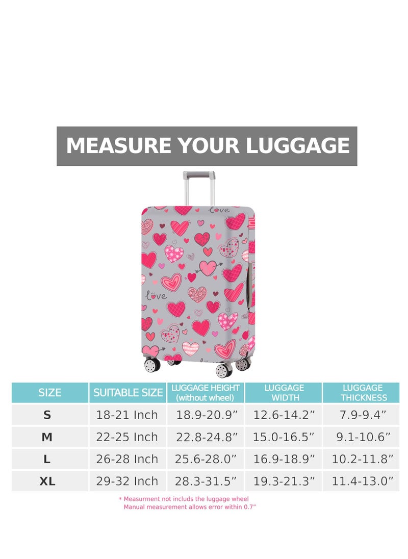 Luggage Cover Washable Suitcase Cover Suitcase Protector Anti-scratch Suitcase cover Fits 18-32 Inch Luggage