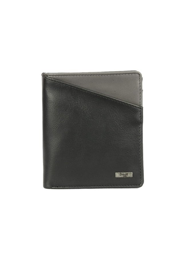 Baggit Men Black Wallet Small Size | Men Stylish Purse Bag | Credit Card Money Holder