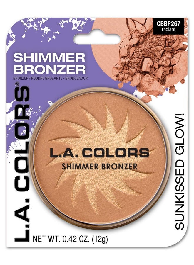 L.A. COLORS Shimmer Bronzer, 0.42 Ounce, Pack of 1