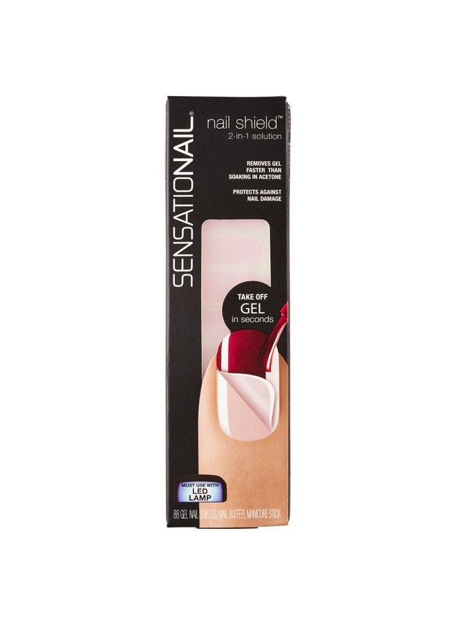 SensatioNail Nail Shield 2-in-1 Nail Protection Solution incl. (88) Nail Shields