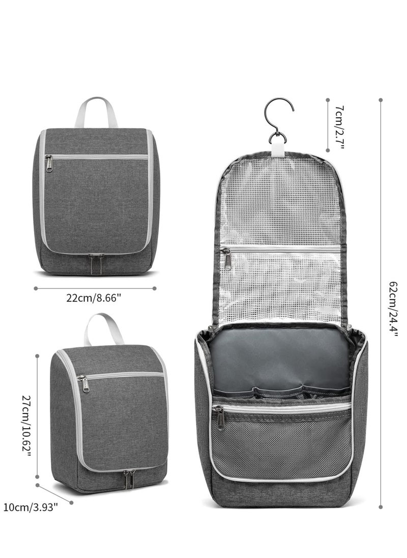 Hanging Toiletry Bag Travel Bag for Men Women Water-resistant Makeup Bag Cosmetic Bag Travel Organizer for Accessories