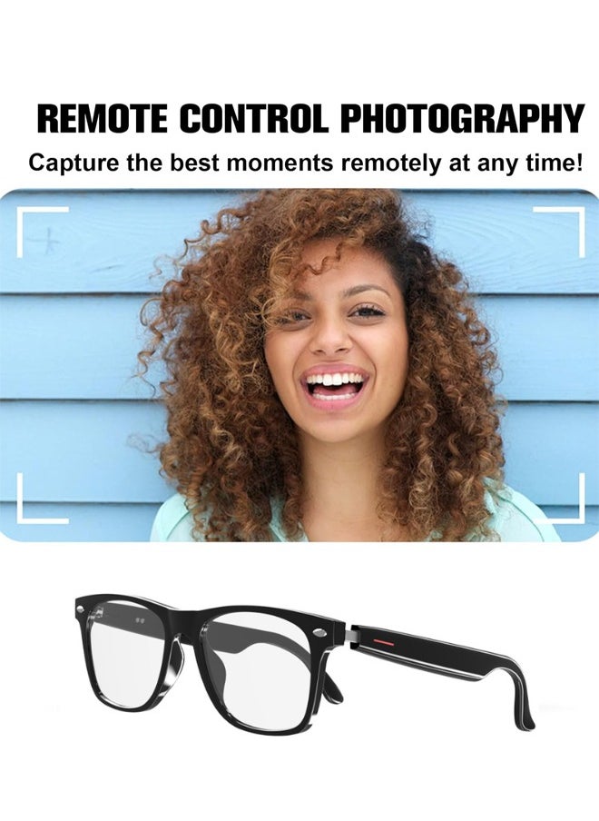 AI translation smart bluetooth glasses, real-time multi-language translation glasses, support more than 140 languages, accurate and delay-free translation, suitable for daily life and work, wireless bluetooth range 10-15 meters, 110 mAh battery, talk time 4 hours, standby time 120 hours. Fast charging