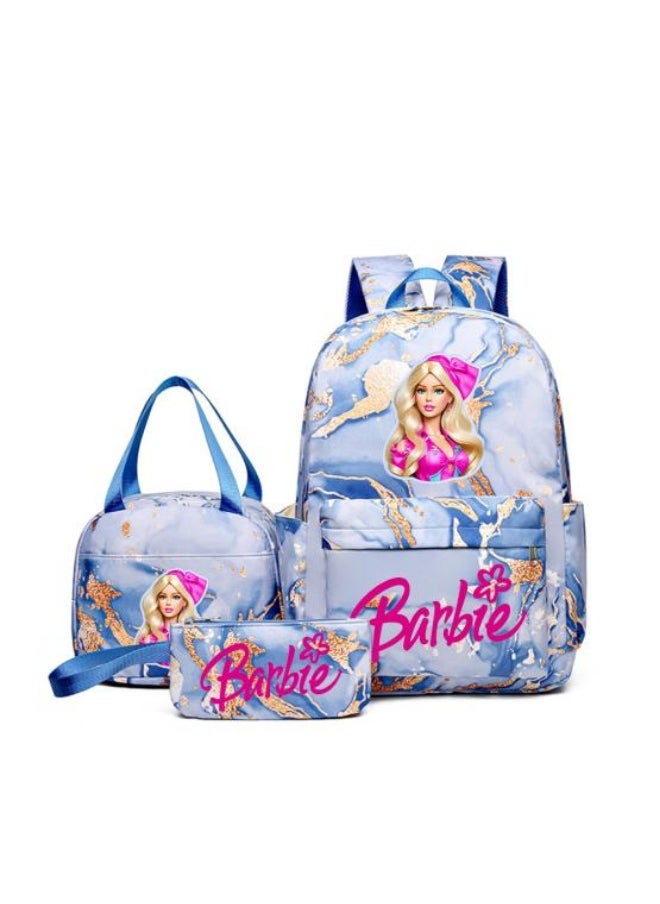 Fun cartoons accompanied by three-piece set of fashionable and practical bags (available for students, children, friends on outings, mountain climbing, etc.) - 143