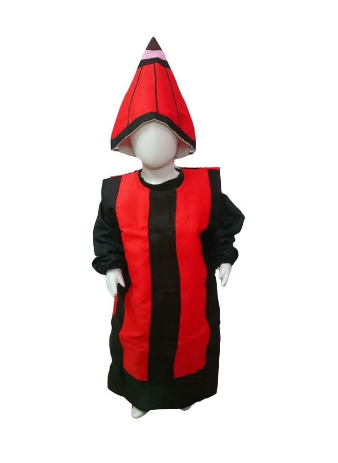 BookMyCostume Pencil Daily-Life Objects Kids Fancy Dress Costume 5-6 years