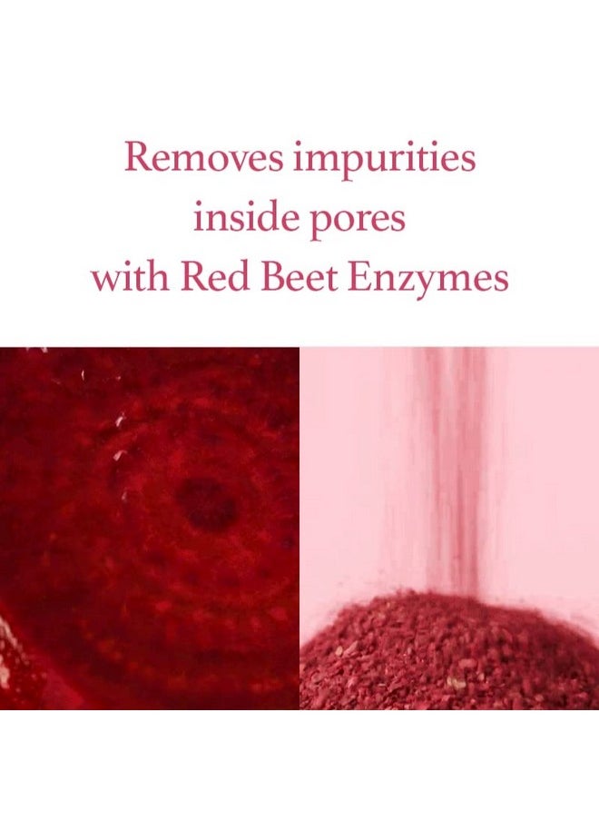 I’m From Beet Purifying Mask, Deep moisturizing wash-off clay mask,1.5% red beet enzyme, clean the pores and control sebum, soothing effect for dry, dull, sensitive skin - 3.88oz (110g)