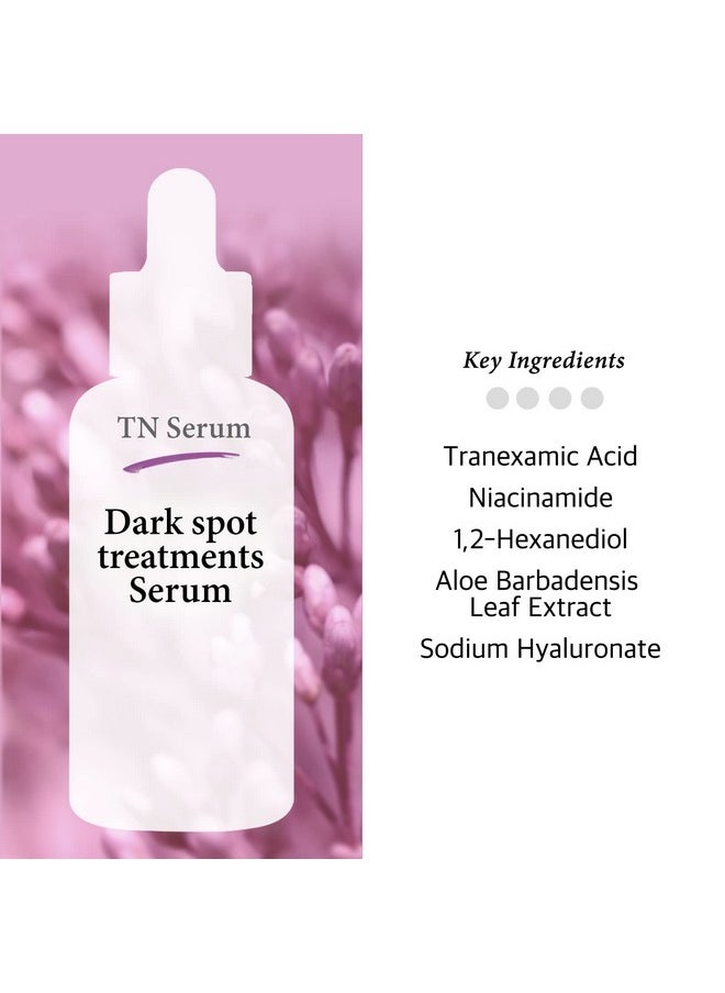 Tranexamic Acid 5% Serum with Niacinamide 5% for Face/Neck - Helps to Reduce the Look of Hyper-Pigmentation, Discoloration, Dark Spots, Remover Melasma, 2 Fl Oz