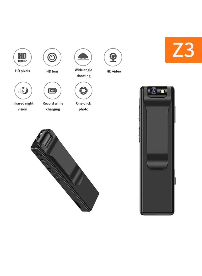 Refurbished TECHNOVIEW Wired 1080p Full HD Camera with Video Audio Upto 5 Hours Backup Indoor Outdoor Security Camera with Free 32GB SD Card Clip Style Black