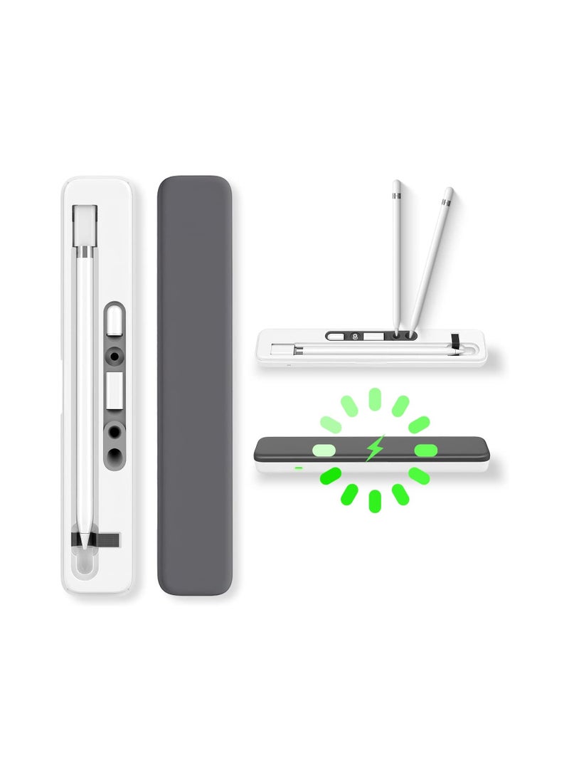 Apple Pencil 1st Generation Case, SYOSI Wireless Charging Case, Compatible with Apple Pencil 1st Generation Only, Magnetic Apple Pencil 1st Gen Charging Carrying Storage Box