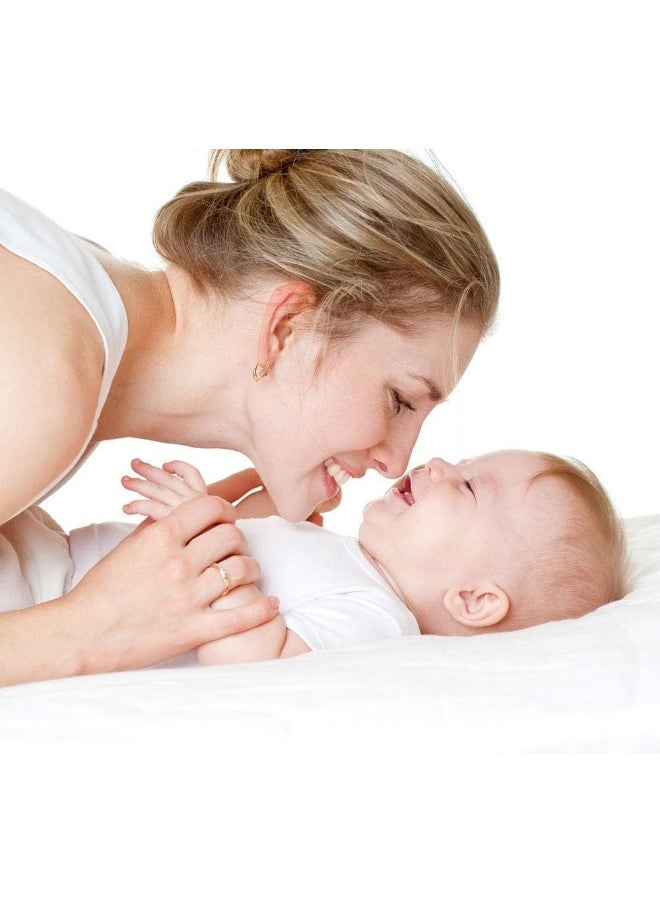 Pro Goleem Baby Soft Minky Dot Blanket with Silky Satin Backing Gift for Boys and Girls (Navy Blue, 30’’ x 40’’)