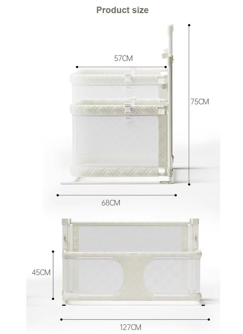 Baby Comfy Safety Lightweight Bed Side Crib Modern Baby Bassinet