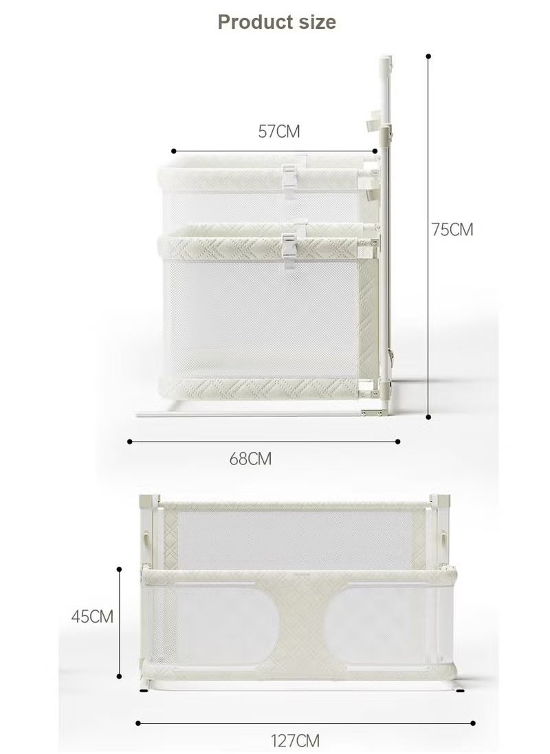 Baby Comfy Safety Lightweight Bed Side Crib Modern Baby Bassinet