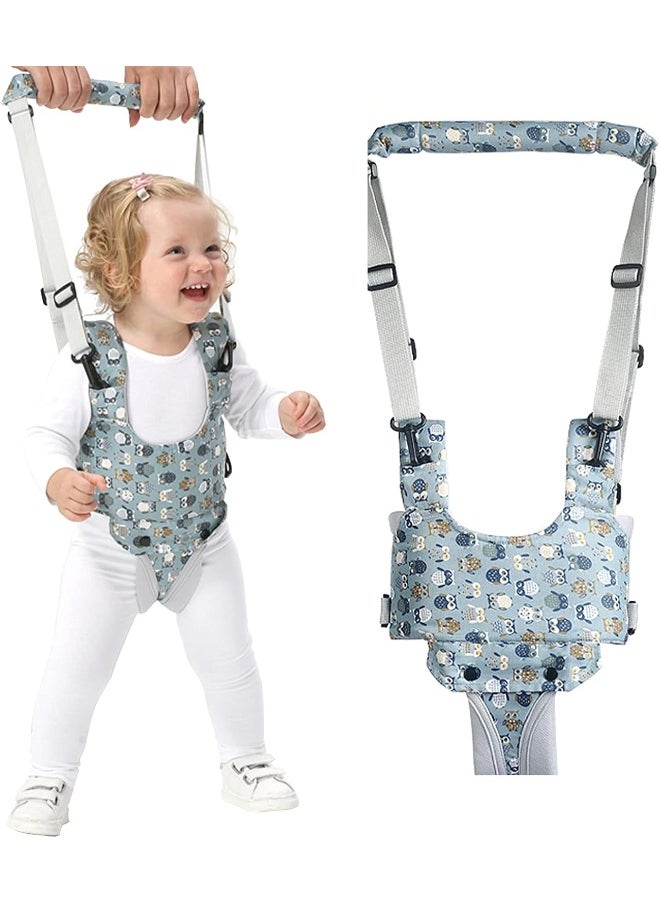 IULONEE Baby Walker, Handheld Kids Toddler Walking Harness Helper Assistant Protective Belt Child Activity Walker Adjustable Standing Up Walking Learning Helper for Toddler 7-24 Month