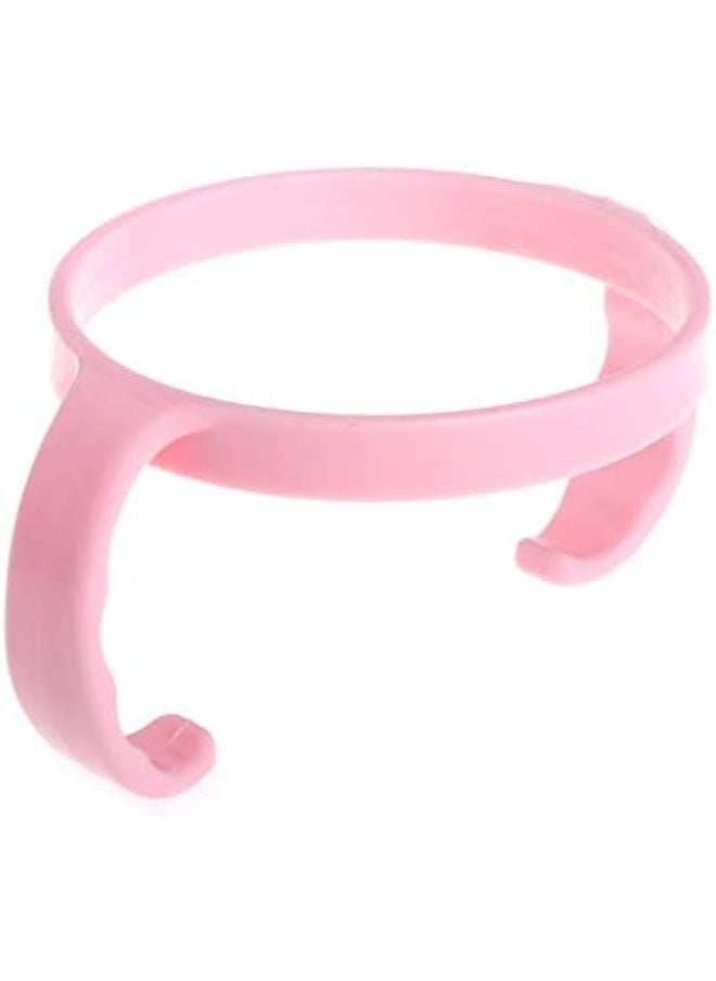 Handles Grips for Comotomo Feeding Bottles (Set of 4, 2 Pink + 2 Green)