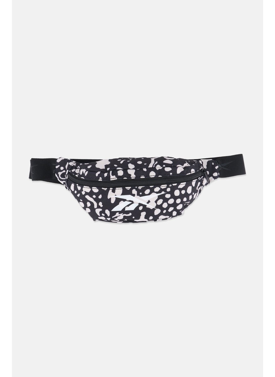 Women Brand Logo Fanny Pack, Black