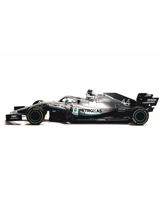 Mercedes AMG Petronas F1 W10 EQ Power+ #44 Lewis Hamilton F1 Formula One (2019) 1/43 Diecast Model Car by Bburago