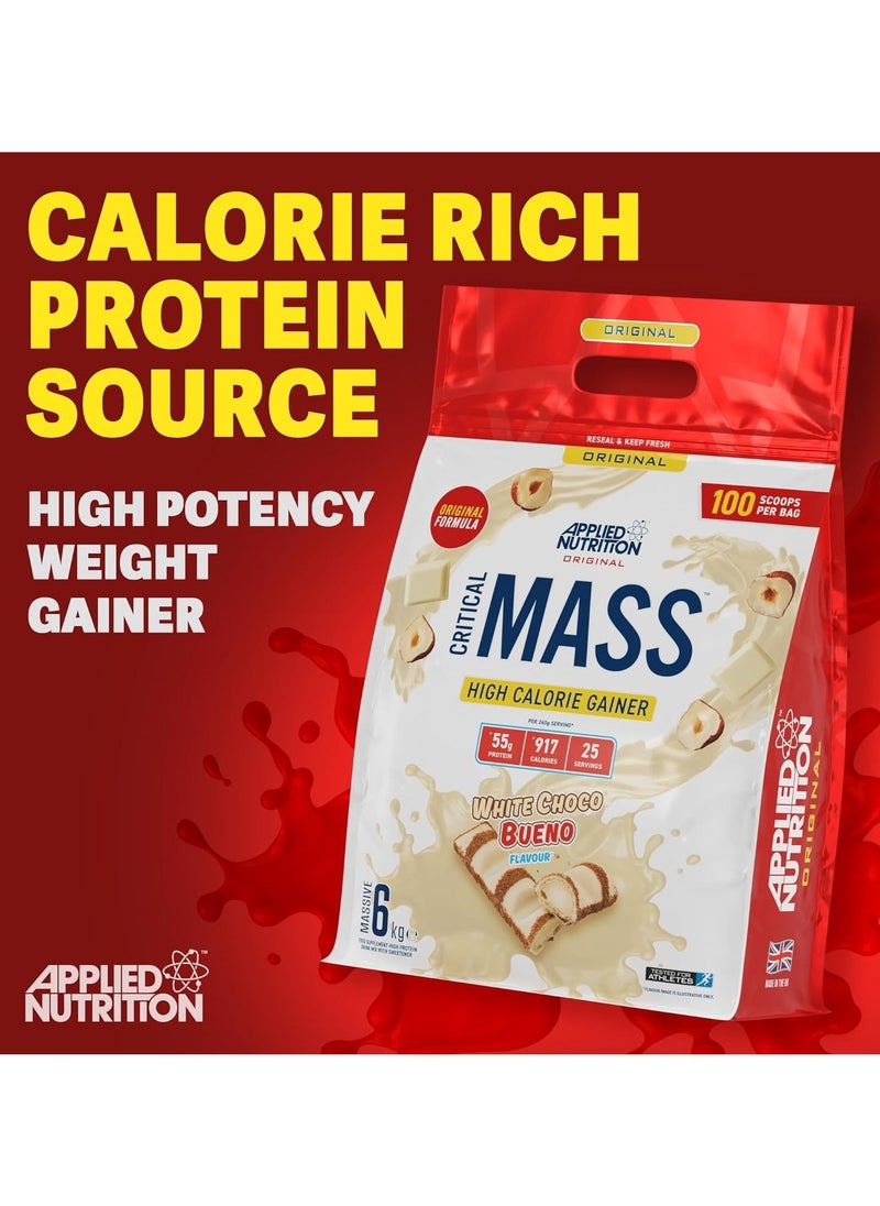 Critical Mass Gainer Chocolate Flavor Massive 6Kg Packaging may vary