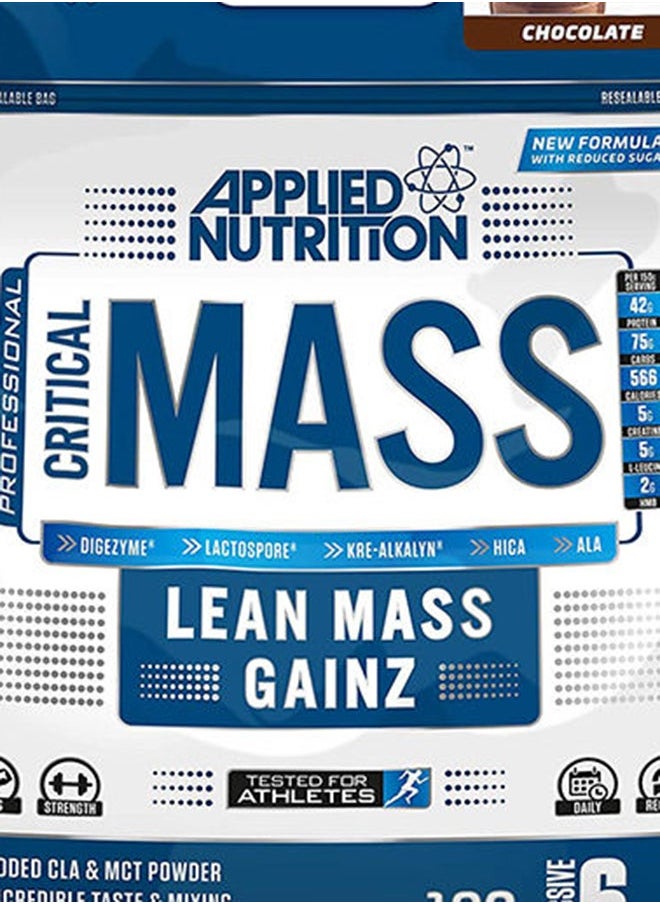 Critical Mass Lean Mass Gainz Chocolate Flavour-6 Kg